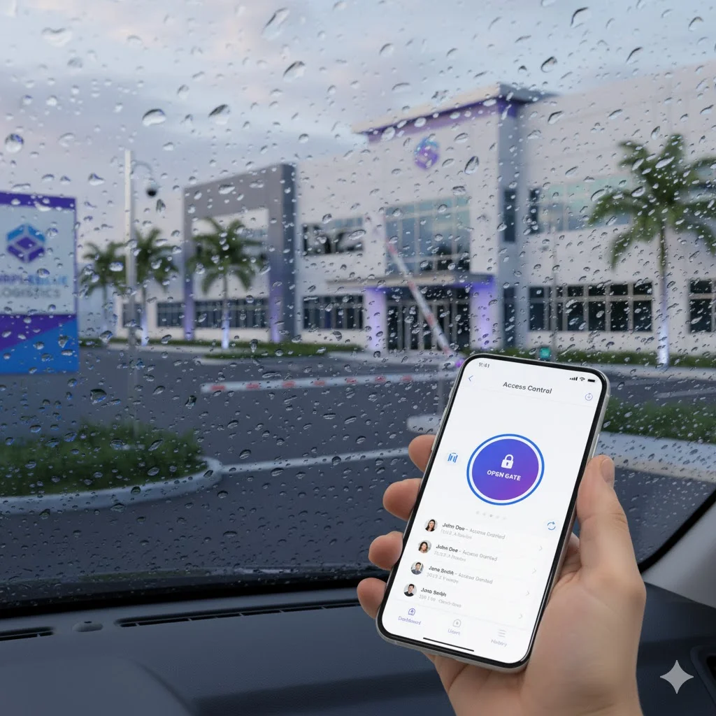 Uso diario del control de acceso Kofur